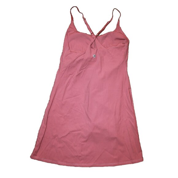Desol Tennis Dress W Built-In-Shorts Golf Athletic Workout Mauve Pink Size S NEW - Picture 2 of 2